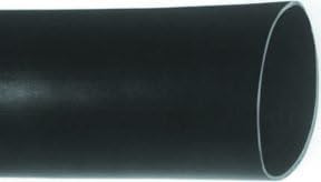 F3211/4 BK064 - ljepljiva cijevi za toplinu, pakiranje od 20 6 komada, 3: 1, 0,24, 6,1 mm, crno, 6, 152,4 mm