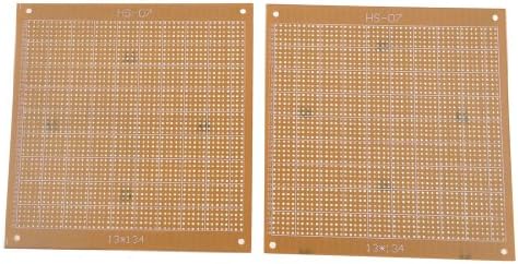 2pcs lemljive ploče za izradu prototipova 13.4. ~ 13cm univerzalna PCB ploča za izradu prototipova ploča za izradu prototipova ploča
