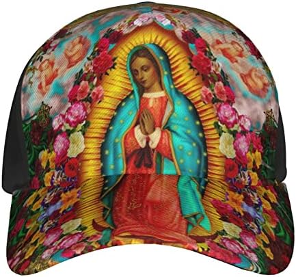 Gospe od Guadalupe Virgin Mary Baseball Cap Podesivi sendvič kapica običan šešir kap za muškarce za muškarce žene