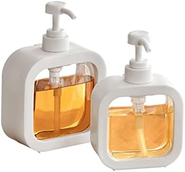 2pcs jednostavni stil sapuna za sapun, boca losiona za ponovno punjenje od 500 ml za tekuće organske sapune ručne raspršivače sapuni