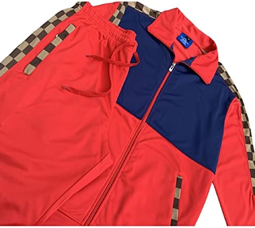 Muška tracksuit Phifter Boxed Stack Jacket & Track hlače Potpuno odijelo podudaranje set za jogging