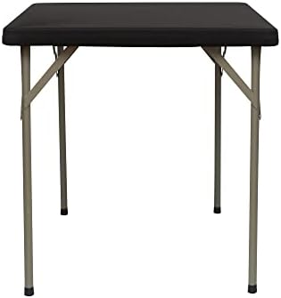 + Crni četvrtasti rastezljivi stolnjak od spandeksa, poklopac stola za kartice, rastezljivi poklopac stola, kvadratni stol 36 inča