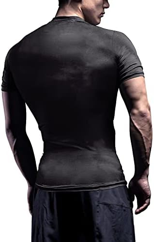 Muška kompresijska majica kratkih rukava Casual i sportska majica sportski Gornji dijelovi za fitness za muškarce