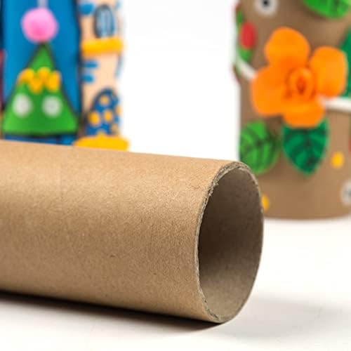 Galpada Kids Crafts 20pcs zanate zanatske kolute okrugle kartonske cijevi zanatske cijevi papirnata cijev prazan toaletni papir valjci
