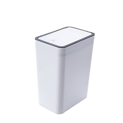 UXZDX toaletni smeće može kućanstvo s poklopcem Klasifikacija kuhinje Press Type kupaonice za dnevni boravak pravokutni kanta
