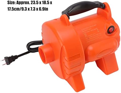 Tgoon Electric Air Pump, Brzo punjenje američkog utikača 110-120V 2.8PSL Učinkovite pumpe za napuhavanje 800W Udobno prianjanje za