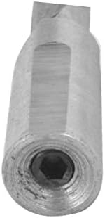 X-DREE Silver Tone obrada drveta s karbidom Brad Point Ravna rupa za bušenje dosadne bušilice Bit Alat 8 mm x 68 mm (srebrni ton za