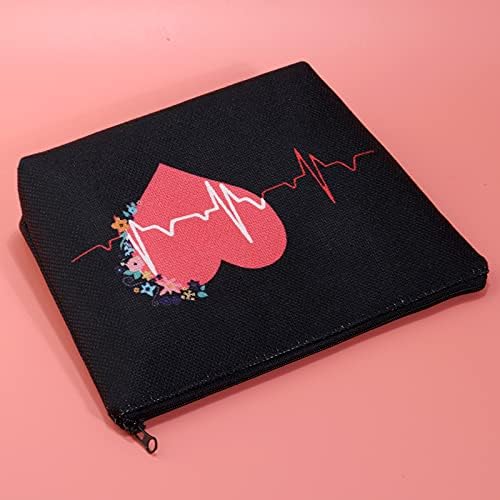 Jxgzso medicinska sestra srca kozmetička torba uvažavanje sestra darovanje darova za prvu pomoć poklon za medicinsku medicinsku medicinsku