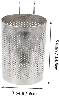Cabilock 2pcs držač za štapiće od nehrđajućeg čelika kavez od nehrđajućeg čelika od nehrđajućeg čelika