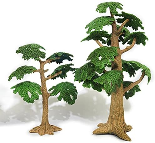 3pcs uredski dekor minijaturni model stabla bor vlak Dekoracija arhitektonska stabla Mini lažna stabla za obrt od pijeska stolni obrt