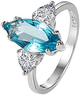 2023 novi safir i dijamantni prsten za žene modni nakit popularni dodaci prsten usponi i padovi života