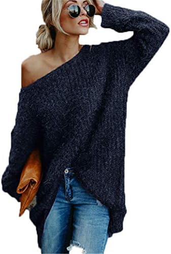 Andongnywell Žene s džempera s dugim rukavima s dugim rukavima tunike tunike