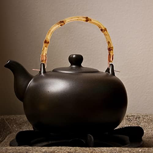 Hemoton 4pcs bambusovi čajnik zamjena za zamjenu žičane ručice za zvižduk za kineski čajnik keramika za kineski čajnik keramičke posude