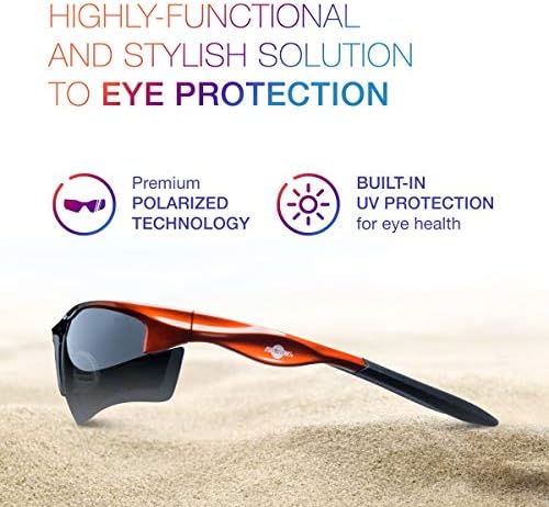 ToolFreak Rebel Polarizirane sigurnosne naočale Utjecaj tamne zatamnjene leće i UV zaštita na ANSI Z87.1-2015