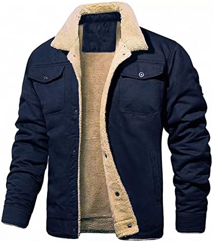 Muška debela zimska jakna srednja dužina kaputa ležerna kapuljača debela gornja majica s dugim rukavima Osnovna prugastog pulovera