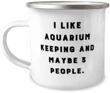 Novi akvarij koji čuva poklone, volim zadržavanje akvarija i možda 3 osobe, cool šalica za kamper od 12oz za prijatelje