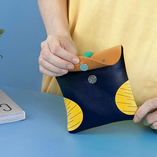 Healeved Womens Wallet Toat Toat top torba ženke ženske patentne patentne novčanice menstrualni jastučići za skladištenje mini torba
