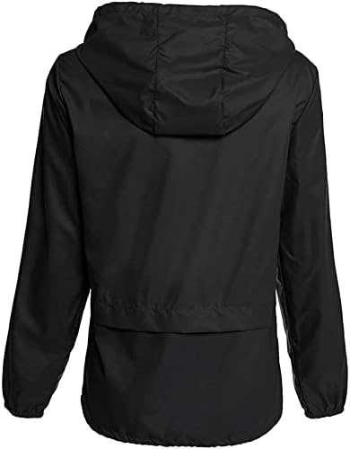 PRDECEXLU School Fall Dugi rukav kaput Ženski trendi kaputi Udobni kapuljača s čvrstim bojama s džepovima preko kaputa