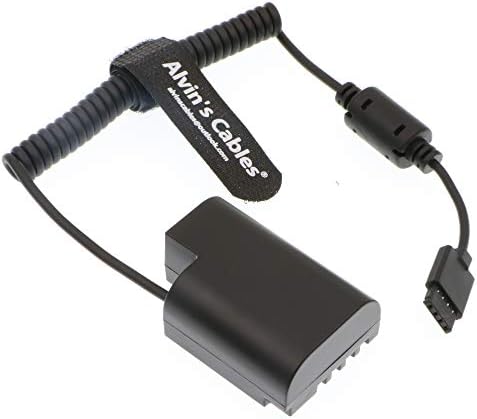Alvinovi kabeli DMW DCC12 GH5 lutka baterija do Ronin s Gimbal Adapter Adapter namotani kabel za DJI za Panasonic DMC GH5 GH4 GH3