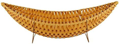 Zerodeko tkani voćni košarica košarica za kruh: pletenje voćne posude kontejner Rattan Wicker Food grickalica posluživanje košarice