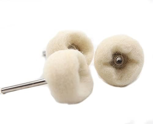 Preamerica vuna od filca puhanje brusilica brusilica glava bur kompatibilna s pričvrsnim prilogom za rotacijske alate za nakit za metalno