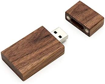 10 pakiranja pravokutnik orahova drva 2.0/3.0 USB flash pogon USB diskova memorija s drvenim drvenim