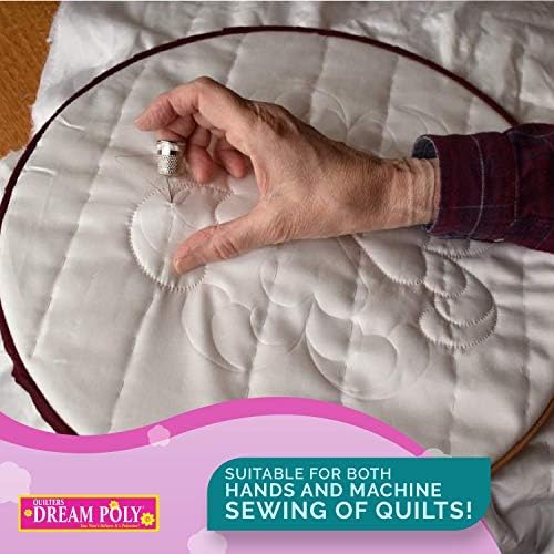 Quilters Dream Mid-Loft pamučni prekrivač-tkanina za prešivanje u SAD-u za DIY