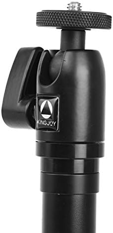 Kingjoy P serija aluminijska preklopljiva fotoaparata Fotografija Spot SPIOT -a za snimanje selfieja, kompakt, crno