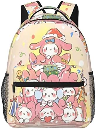 Techomania crtić kawaii ruksak za djevojčice veliki kapacitet prijenosni anime bookbag slatka lagana vanjska putovanja ruksak