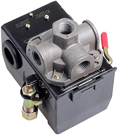 Regulator tlaka,ventil za regulaciju tlaka kompresora zraka 120, 4-PORTNA poluga za uključivanje/isključivanje istovarivača