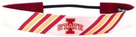 Jedan up bendovi 1441 NCAA Iowa State Stripes traka za glavu - pakiranje od 2
