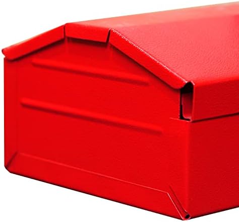 Veliki crveni ATB213R Torin 16 prijenosni metalni okvir za alat kuk krova Organizator za pohranu s metalnim zatvaračem, crveno