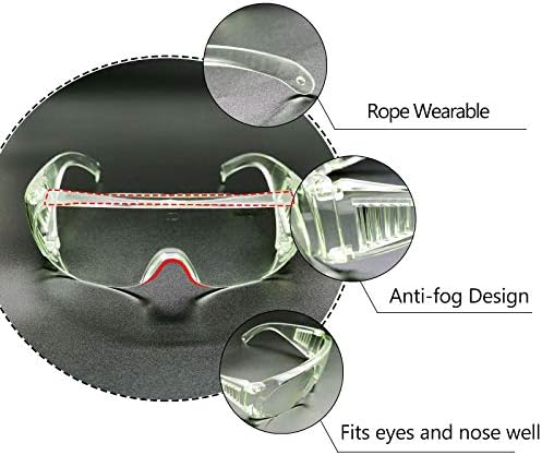MCWLASER CO2 laserske sigurnosne naočale 10600nm 10,6UM OD5+ Profesionalni K40 laserski sigurnosni naočale koje se uklapaju u naočale