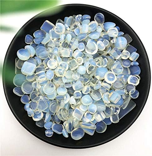 5306 50g 5-10 mm bijeli opal polirani šljunak kamenje uzorak ljekovitog kristalnog kamenja prirodno kamenje i mineralni kristal