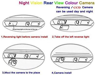 Obrtanje sigurnosne kopije kamere/parking kamera/HD CCD RCA NTST PAL/LAMPRANJA REGINGERSKIH PLOGA OEM za Kia Amanti 2007 ~ 2010